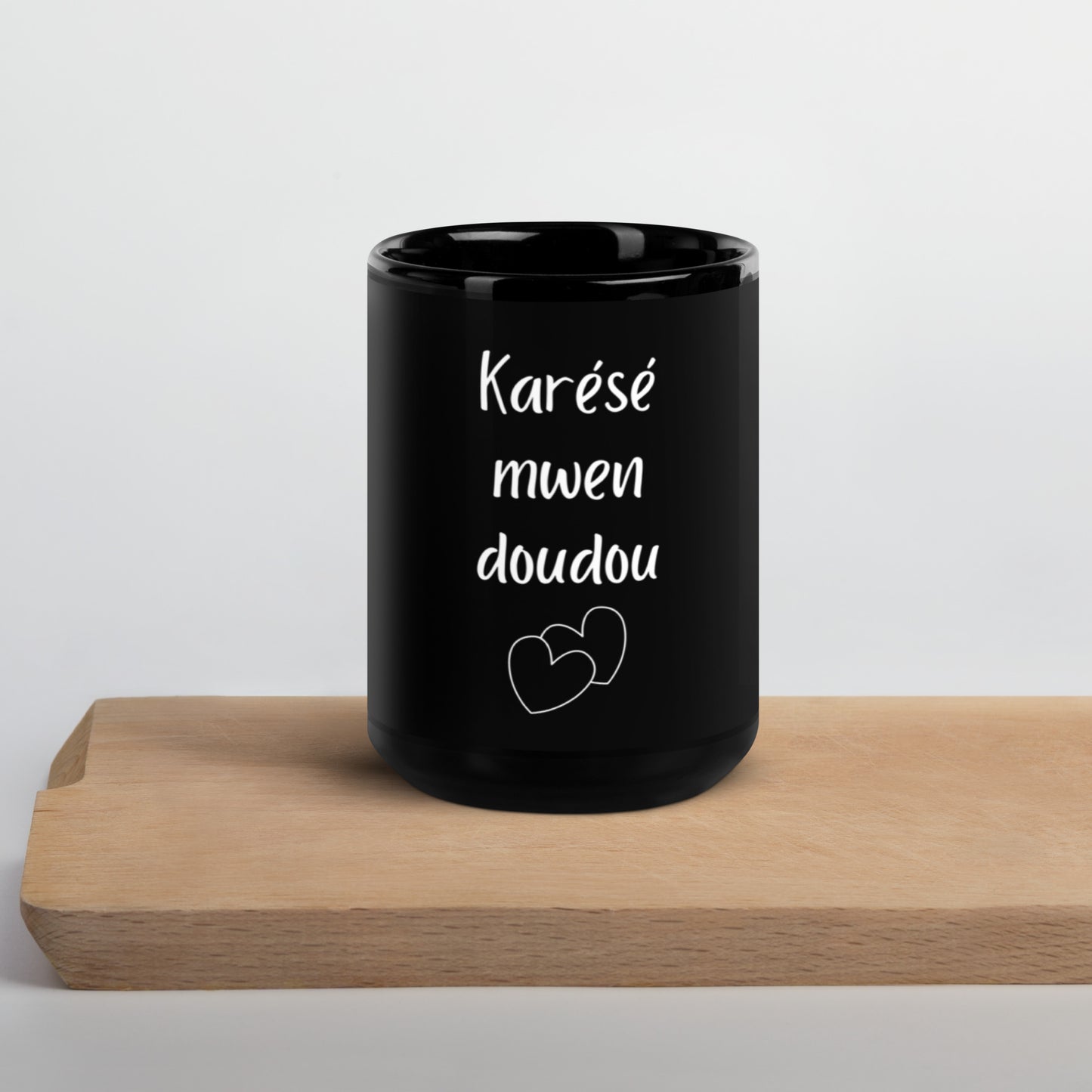 Mug noir - Karésé mwen doudou