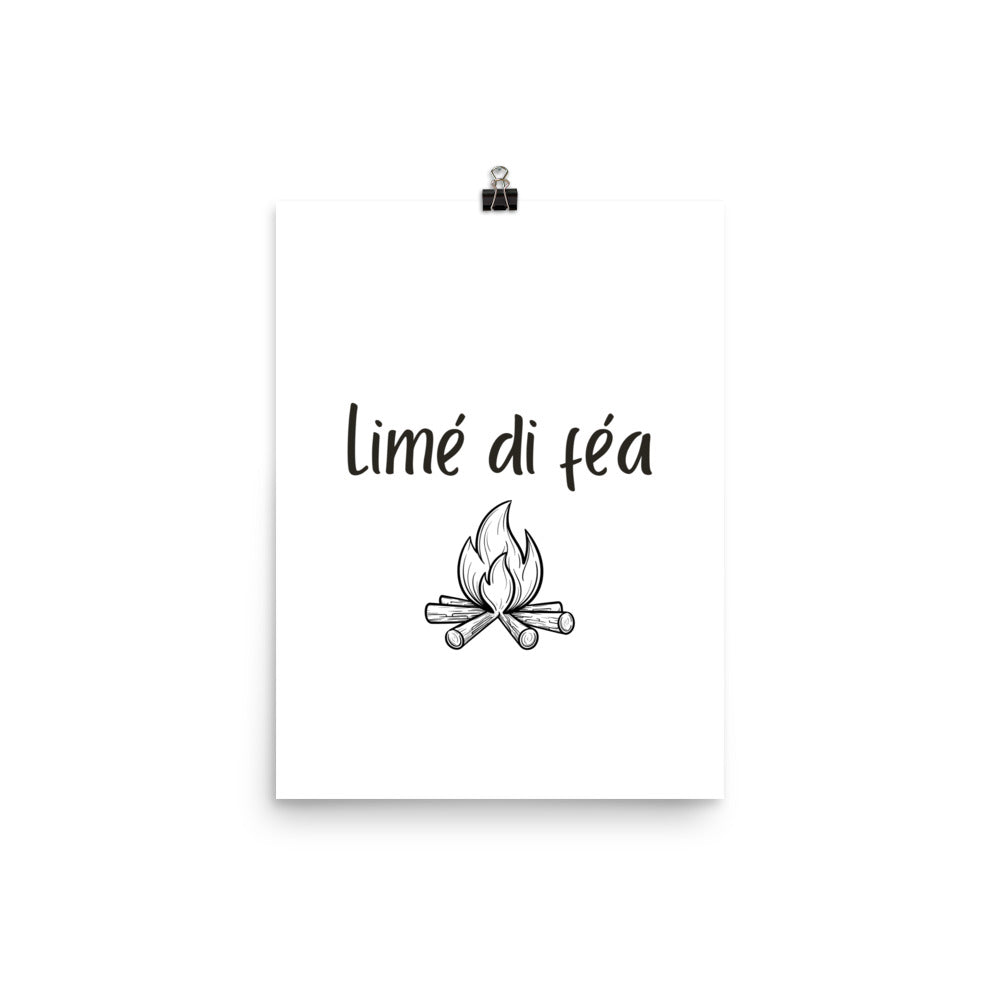 Affiche - Limé di féa