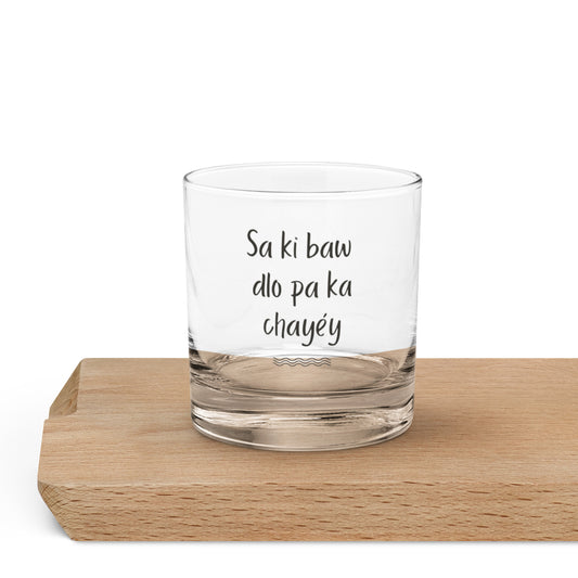 Verre à rhum - Sa ki baw dlo pa ka chayey