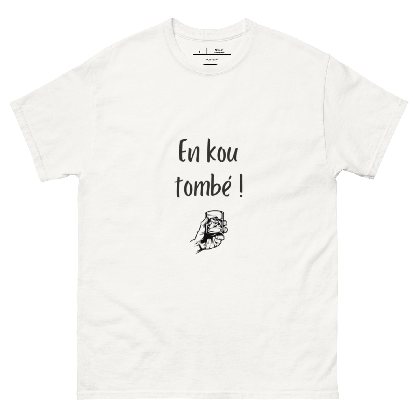 En kou tombé - T-shirt classique unisexe